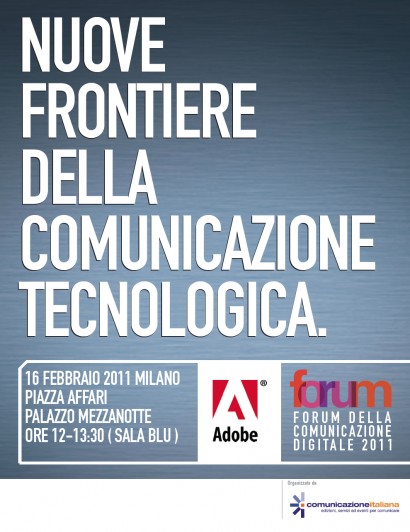 NUOVE FRONTIERE DELLA COMUNICAZIONE TECNOLOGICA