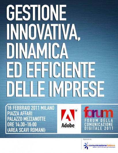 GESTIONE INNOVATIVA, DINAMICA ED EFFICIENTE DELLE IMPRESE