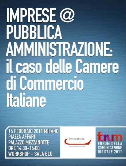 IMPRESE @ PUBBLICA AMMINISTRAZIONE: