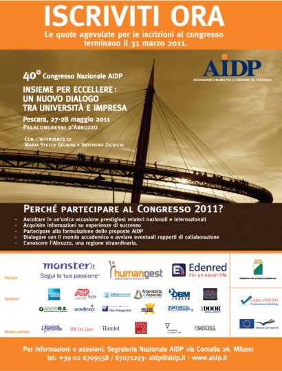 40° CONGRESSO NAZIONALE AIDP