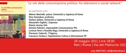 Le Reti della Comunicazione Politica