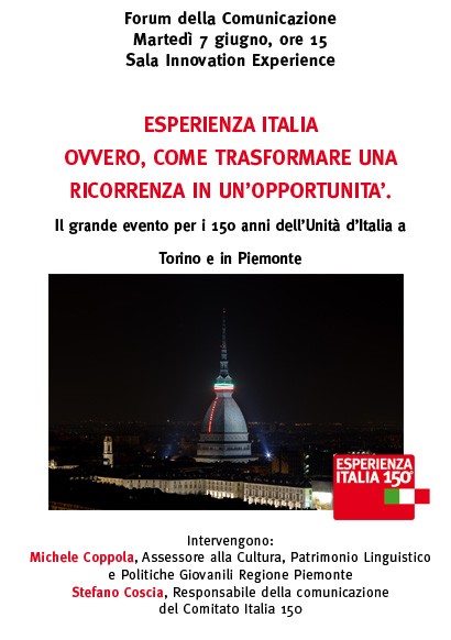 Esperienza Italia. Ovvero, come trasformare una ricorrenza in un’opportunità