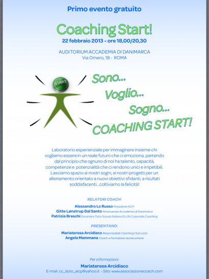 Coaching Start !