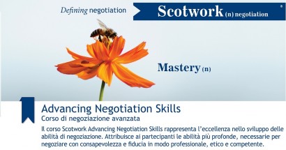 Training di Formazione Negoziale Avanzata per Top Senior Manager