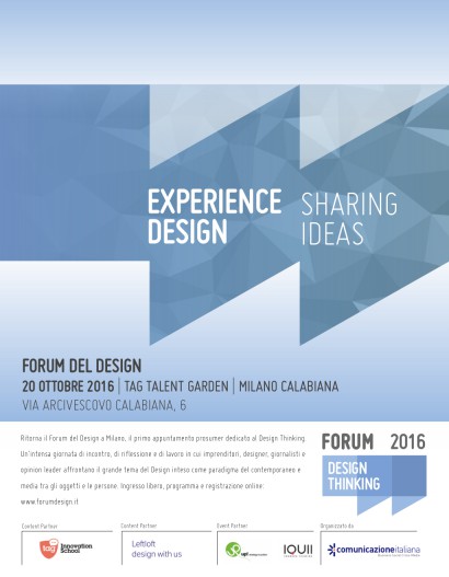 FORUM DEL DESIGN 2016