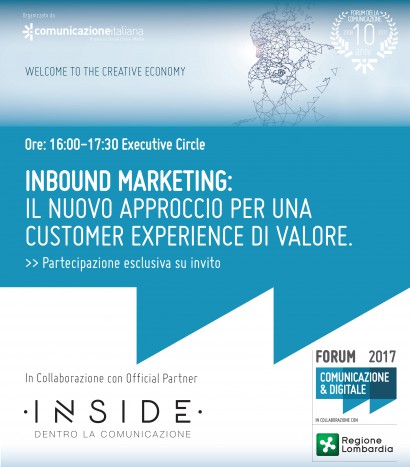 INBOUND MARKETING: IL NUOVO APPROCCIO PER UNA CUSTOMER EXPERIENCE DI VALORE.