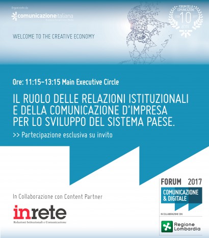 IL RUOLO DELLE RELAZIONI ISTITUZIONALI E DELLA COMUNICAZIONE D'IMPRESA PER LO SVILUPPO DEL SISTEMA PAESE