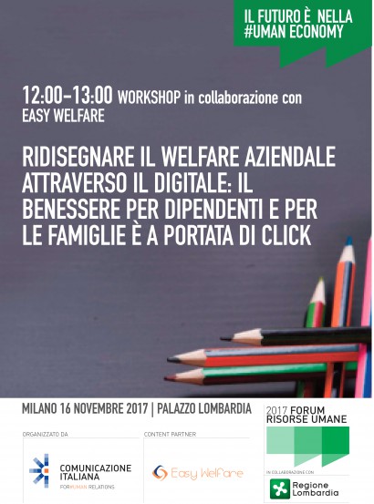 RIDISEGNARE IL WELFARE AZIENDALE ATTRAVERSO IL DIGITALE: IL BENESSERE PER DIPENDENTI E PER LE FAMIGLIE È A PORTATA DI CLICK