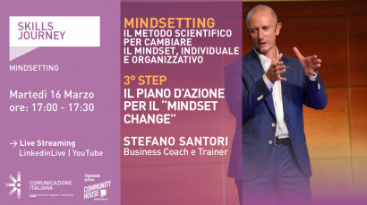 8° Skill Journey | #mindsetting 3 | Il piano d'azione per il "mindset change"