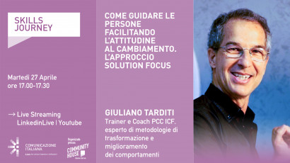 14° Skills Journey | Come guidare le persone facilitando l’attitudine al cambiamento