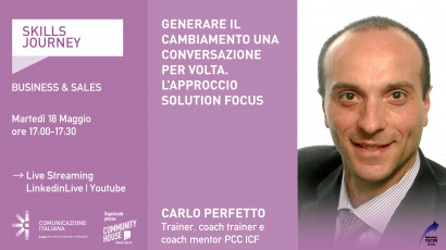 19° Skills Journey | #change | Generare il cambiamento una conversazione per volta