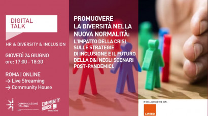 Digital Talk | Promuovere la diversità nella nuova normalità