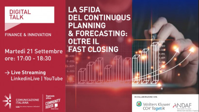 Digital Talk | La sfida del continuous Planning & Forecasting: oltre il Fast Closing