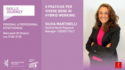 28° Skills Journey | 8 Pratiche per vivere bene in Hybrid Working