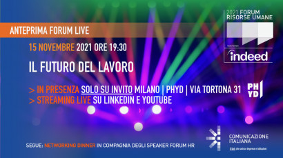 Forum HR 2021 | Anteprima Forum HR Live