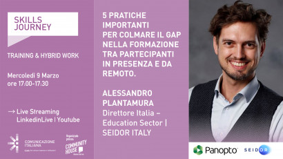 3° Skills Journey | 5 pratiche importanti